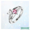 Bague Damour Scarlett Avec Pierre De Naissance Bague Couple