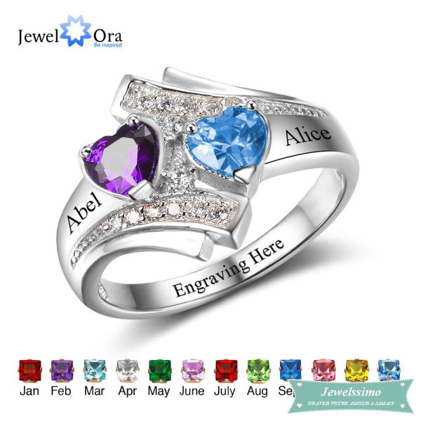 Bague Dengagement Diamant En Argent 47 - 4 Bague Couple