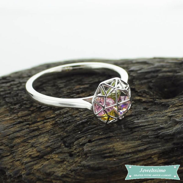 Bague Famille Avec Pierre De Naissance For My Mom En Argent Sterling 925 Bague Famille