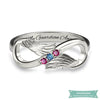 Bague Infini Ailes Danges En Argent 925