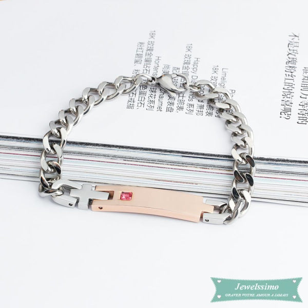 Bracelet Couple Je Taime Pour Toujours