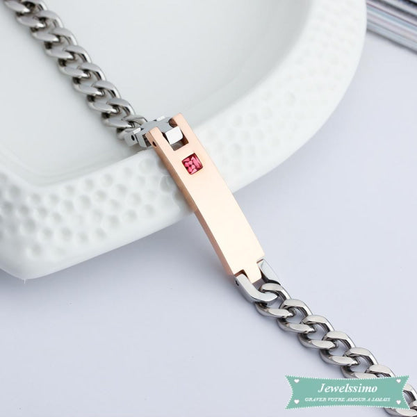 Bracelet Couple Je Taime Pour Toujours