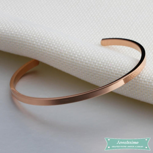 Bracelet Femme Personnalisé Women En Plaqué Or Jaune