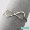 Bracelet Infini Pour Elles En Argent 925 Bracelet Infini