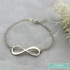 Bracelet Infinity En Argent 925 Bracelet Infini