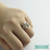 Bague Damour My Flower En Argent Bague Couple