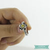 Bague Damour My Flower En Argent Bague Couple