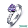 Bague De Fiançailles Mercure En Argent Bague Couple