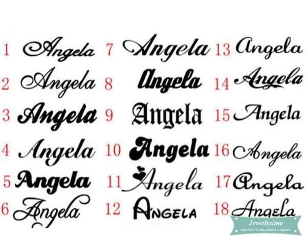 Bague Gravée My Little Angel En Argent 925