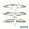 Bague Personnalisable 2 Initiales Love To Love Pour Couple Amoureux En Argent Bague Couple