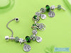 Bracelet Arbre De Vie Green Charm En Argent Bracelet Arbre De Vie