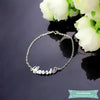 Bracelet Femme Personnalisé Carrie Bradshaw En Argent