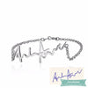 Bracelet Femme Personnalisé Manuscrit En Argent 925