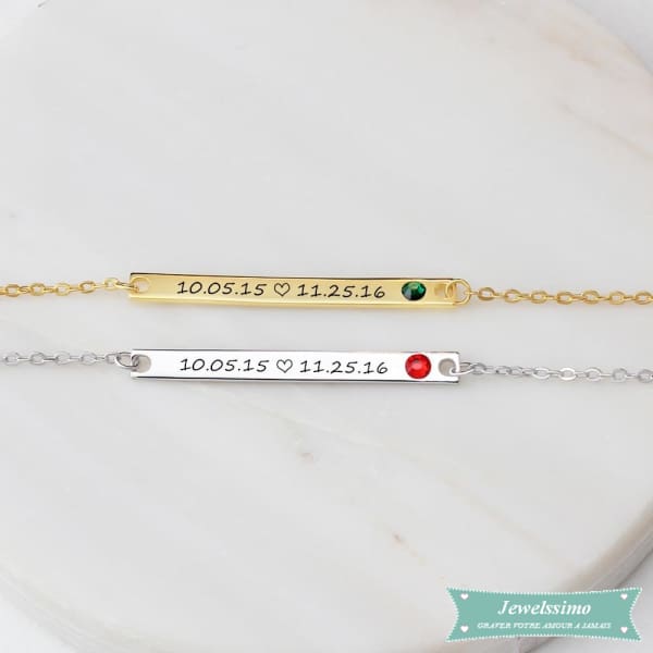 Bracelet My Favorite Date Bracelet Couple