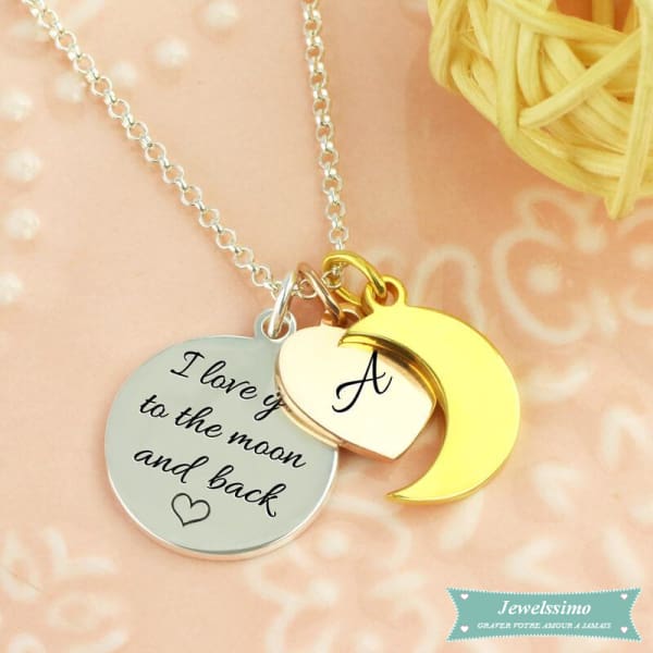 Collier Couple Au Clair De Lune
