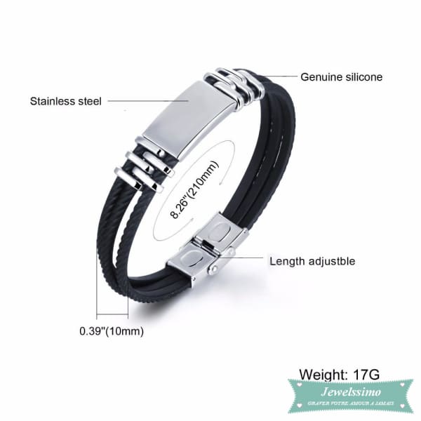 Gourmette homme Look and Feel gourmette homme