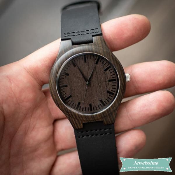 Montre bois Into The Wood pour homme montre bois