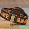 Montre en bois à personnaliser Wood Texture montre bois