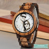 Montre en bois à personnaliser Wood Texture montre bois