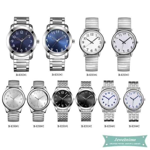 Montre quartz Trendy pour homme B8202#1 montre quartz