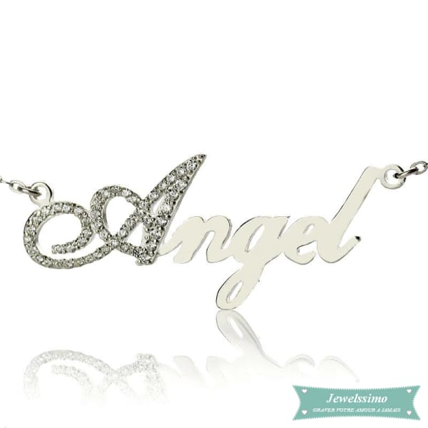 Pendentif Prénom One Love En Argent Sterling 925 35Cm Prénom