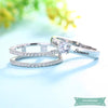 Bague De Promesse Fall In Love En Argent Sterling 925 Bague Couple