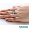 Bague famille 3 prénoms Into my Heart en argent 925 bague famille