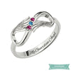 Bague Infini Ailes Danges En Argent 925 47 - 4 Bague Infini