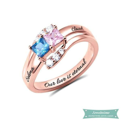 bague or rose