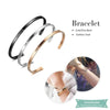 Bracelet Femme Personnalisé Women En Plaqué Or Jaune