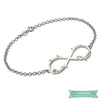 Bracelet Infini All Of You 1 À 4 Prénoms En Argent 925 14Cm Bracelet Infini