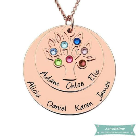 collier or rose