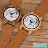 Montre photo en bois Loveliness pour femme montre bois