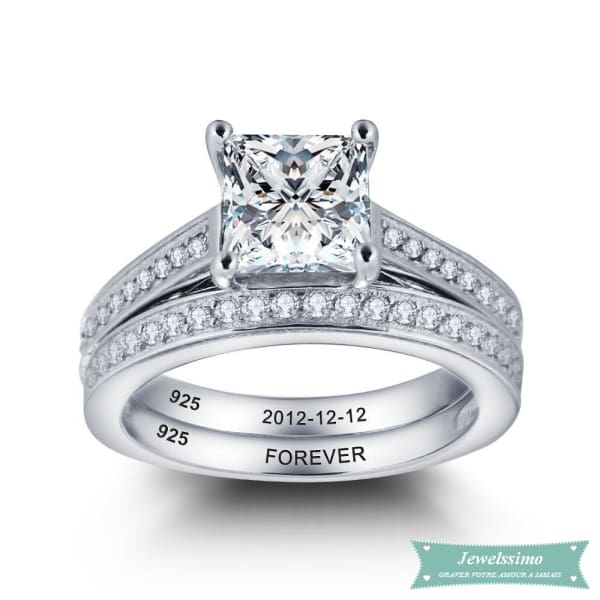 Bague femme en argent Douce Folie