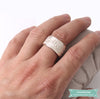 Bague Arabe Personnalisée En Argent Mektoube Bague Arabe