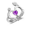 Bague Bébé Amour Maternel En Forme De Coeur 47 - 4 Bague Bébé