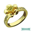 Bague Damour My Flower En Plaqué Or 47 - 4 Bague Couple