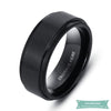 Bague gravée Darkside en Tungstène pour homme 54 - 6.75 bague gravée