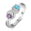 Bague Infini I Love You En Argent 52 - 6 Bague Infini