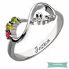 Bague Infini Mom En Argent 47 - 4 Bague Infini