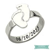 Bague My Little Baby En Argent Sterling 925 47 - 4 Bague Bébé