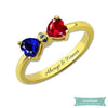 Bague Personnalisée Always And Forever En Plaqué Or 47 - 4 Bague Couple