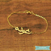 Bracelet Arabe Hbibi En Plaqué Or Bracelet Arabe