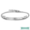 Bracelet Date Of Birth En Argent Rhodié Bracelet Couple