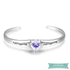 Bracelet Deux Amoureux Pour Couple Avec Diamant