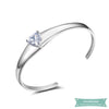 Bracelet Deux Amoureux Pour Couple Avec Diamant