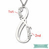 Collier Infini Les Amoureux Argent 925