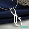 Collier Infini Les Amoureux Argent 925