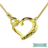 Collier Infini Les Meilleures Amies En Plaqué Or Jaune 35Cm