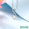 Collier Infini My Heart Will Go On En Argent